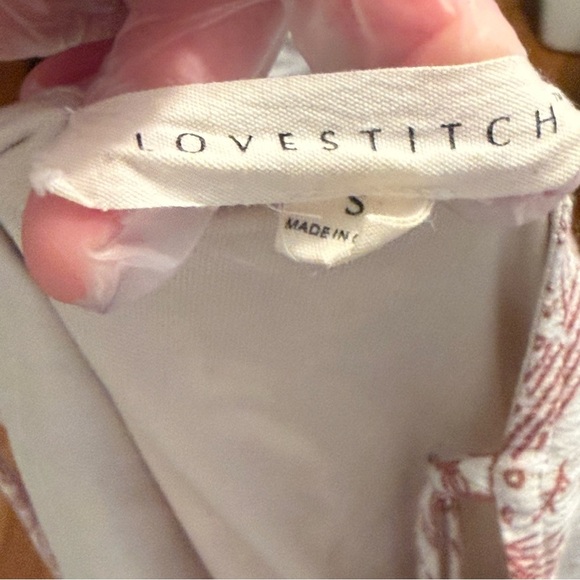 Lovestitch Terracotta Floral Maxi Dress gauzy fully lined adjustable straps - Picture 2 of 7